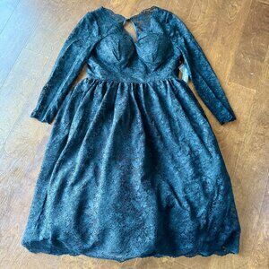 ModCloth Black Lace Dress – Size 6